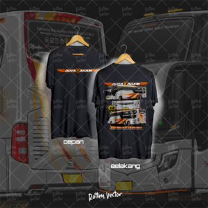 Kaos Bus Miyor - Duta Agam Design 2